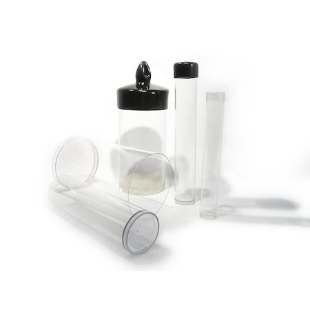 Visipak PermaSeal Pak-HW-0.838-0.022-PETG-CLEAR-4.750-WELD BOTTOM-476050-TWIST TIE 553788